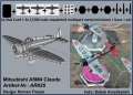 Mitsubishi A5M4 Claude (3x)